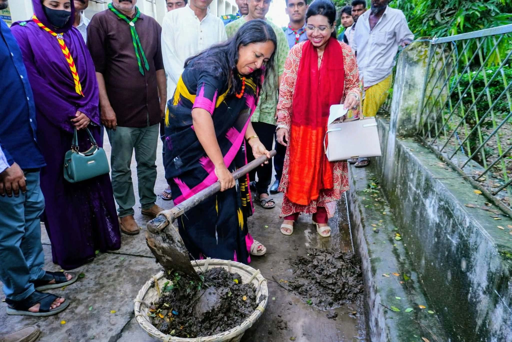 শেরপুর সাপ্তাহিক পরিচ্ছন্নতা অভিযান