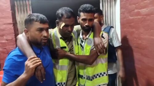 ভালুকায় আসামি পক্ষের হামলা; পুলিশ কর্মকর্তা সহ আহত-২