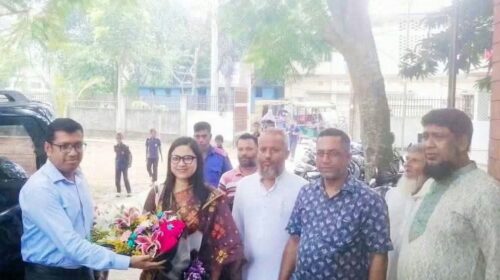উন্নয়ন প্রকল্পের শুভ উদ্বোধন